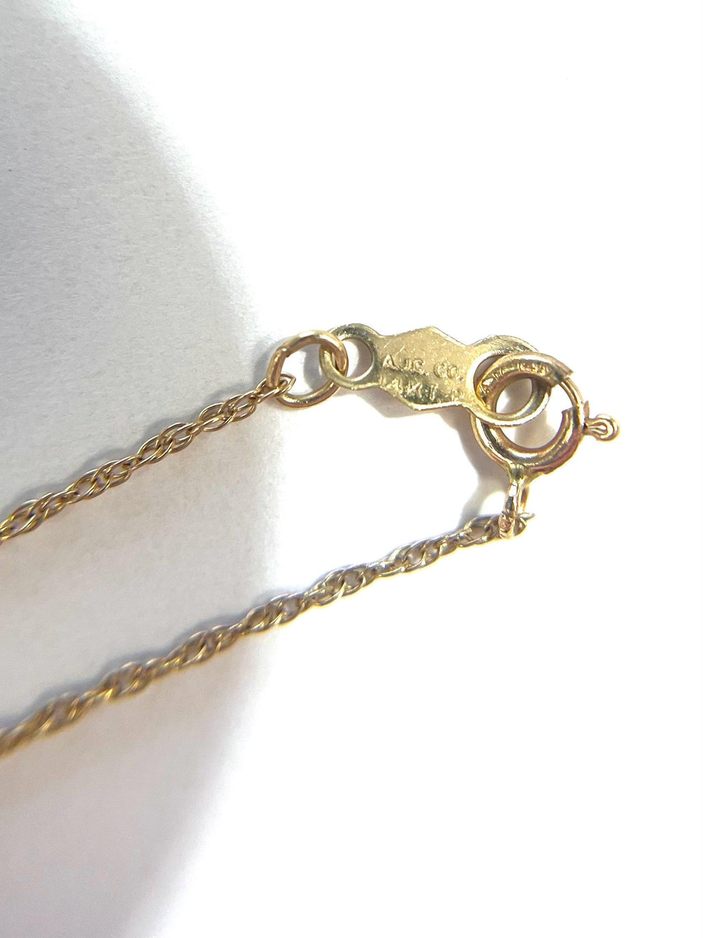14k Yellow Gold Citrine and Ruby Eye Duck Charm w/ 18” Cable Chain Necklace 3.2 grams
