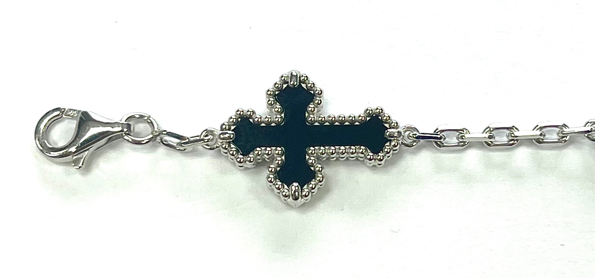 Cross Bracelet in 14k Solid Gold – KIS Jewelry