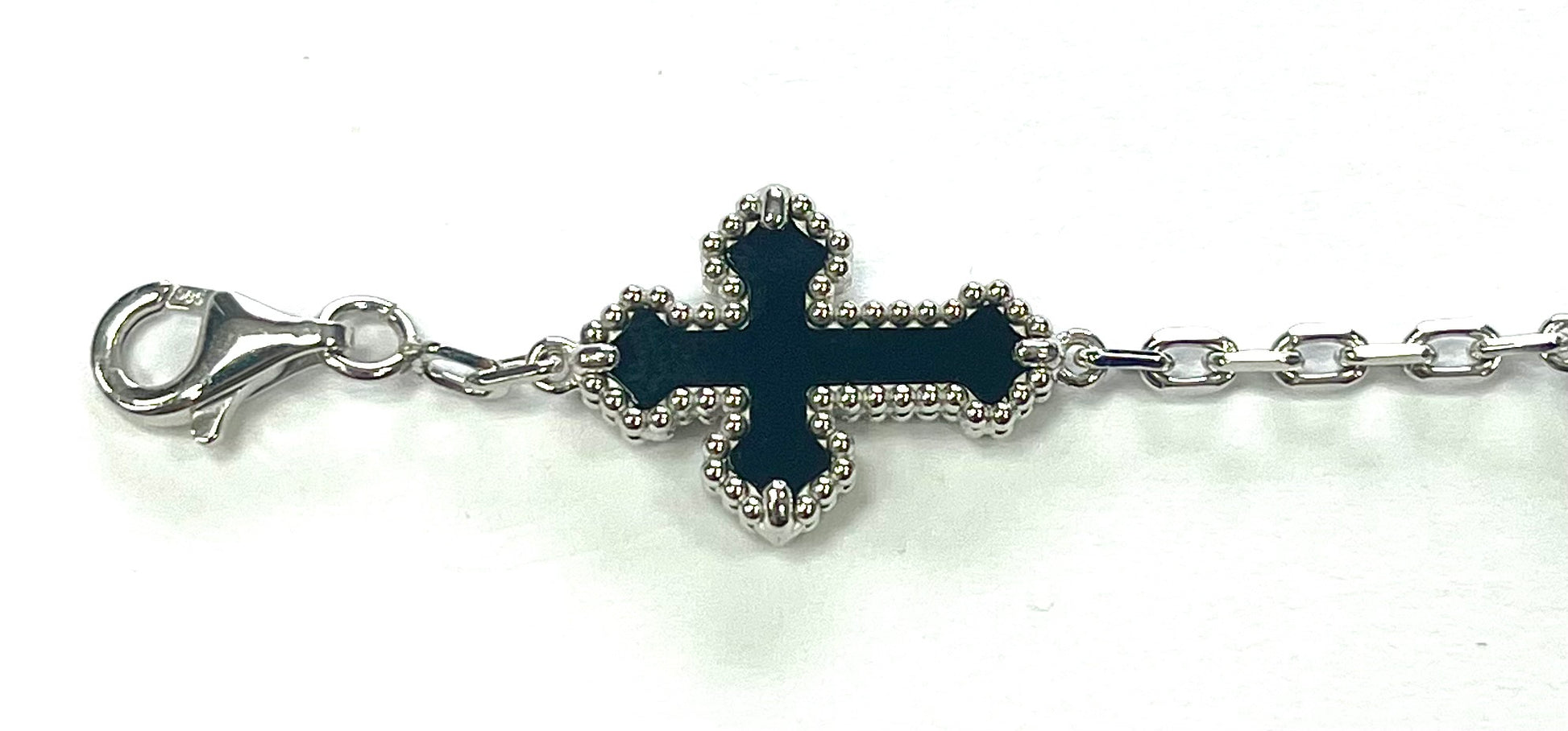 Cross Bracelet in 14k Solid Gold